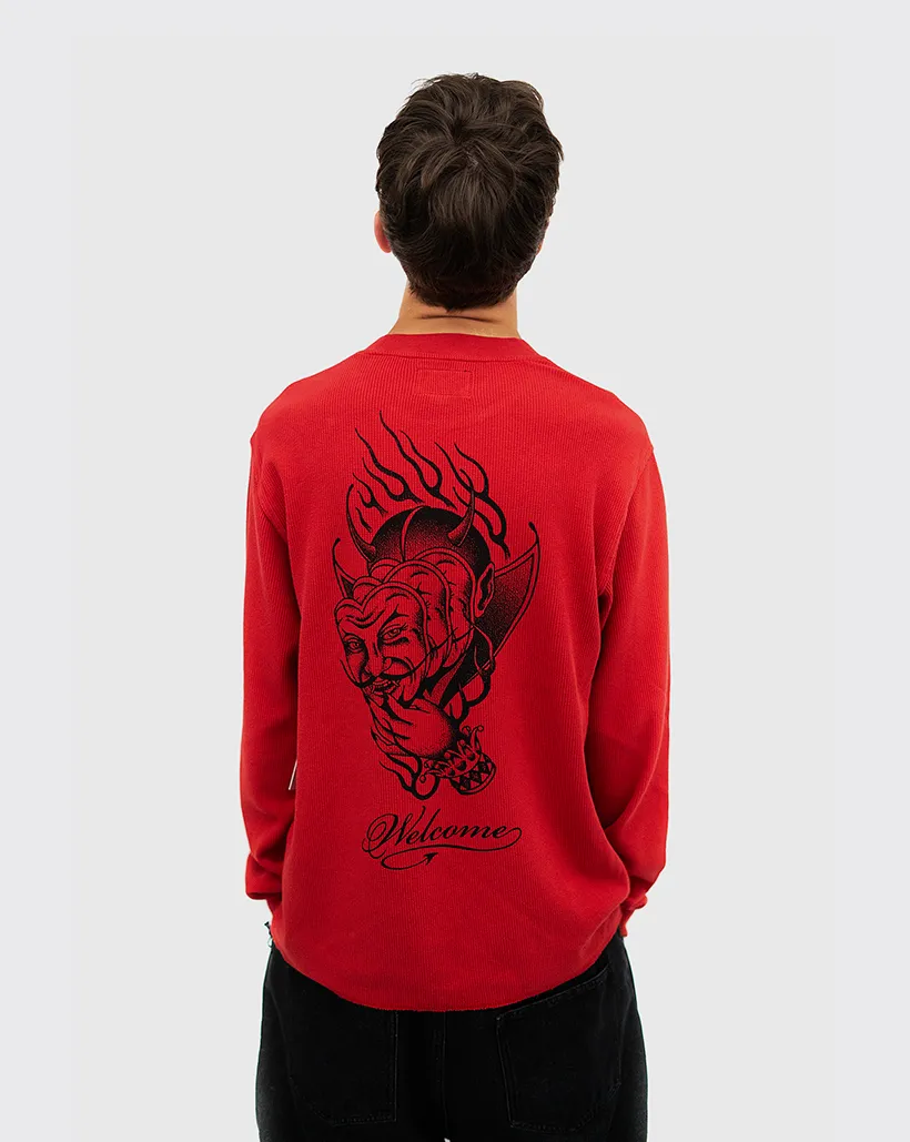 Welcome Diablo Longsleeve Thermal - Red Clay