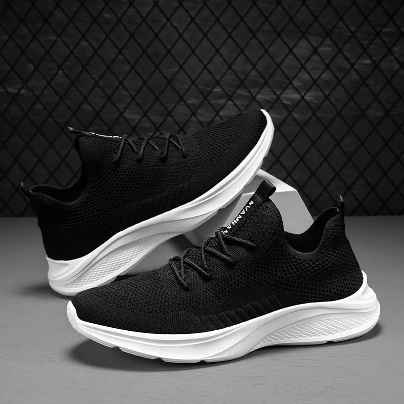 White Sneakers Shoes for Men Breathable Casual Couple Sports Running Walking Shoes Big Size  35-47