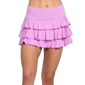 Women's Awesome Ruffle Tennis Skort Petal Pink