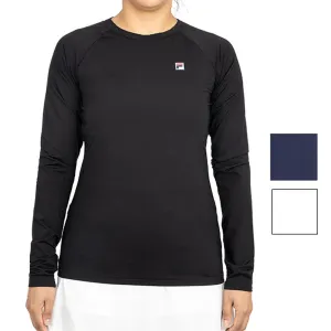 Womens Essentials Long Sleeve UV Blocker Tennis Top