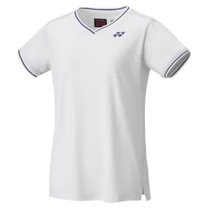 Womens London Crew Neck Tennis Top White