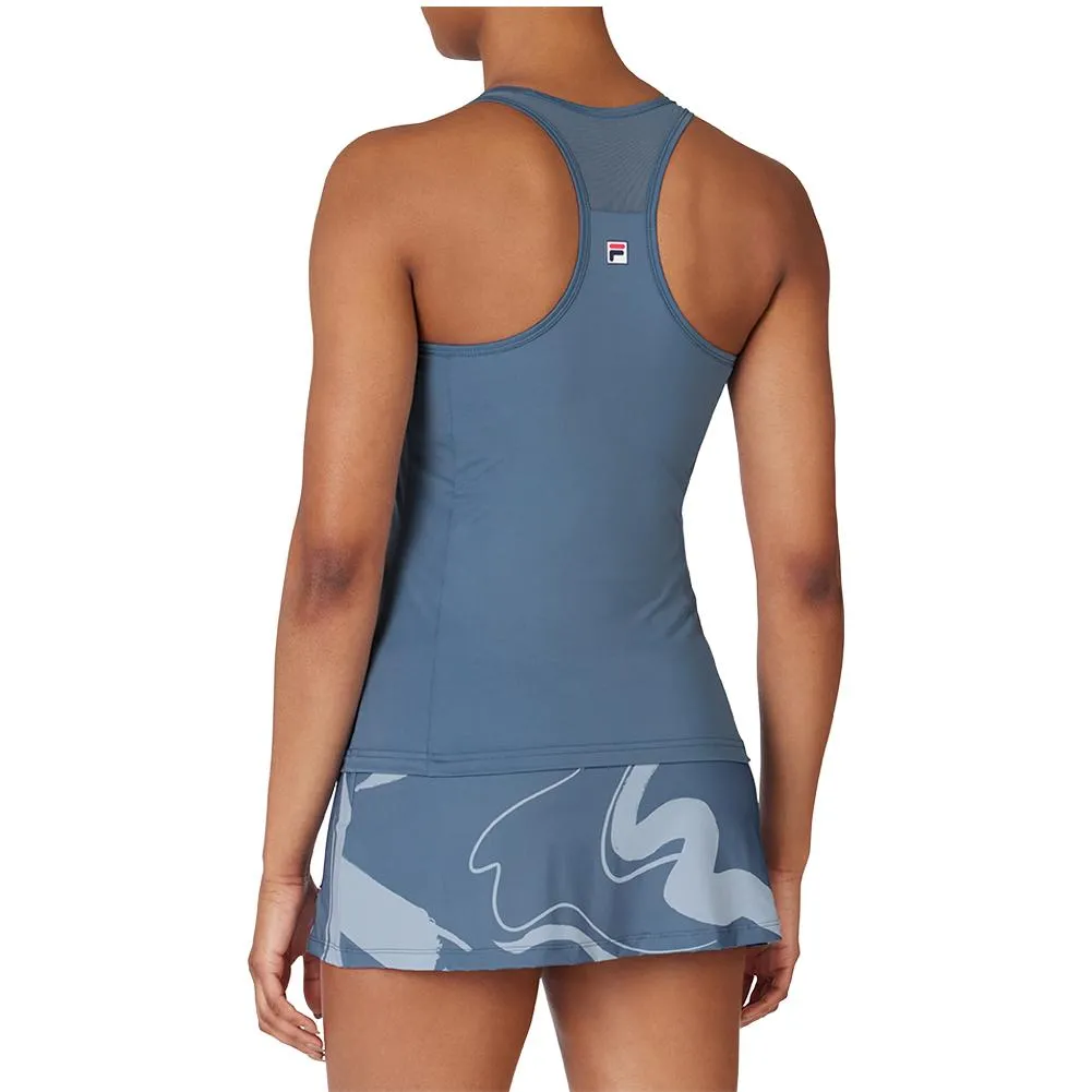 Women's Racerback Tennis Tank Elemental Blue