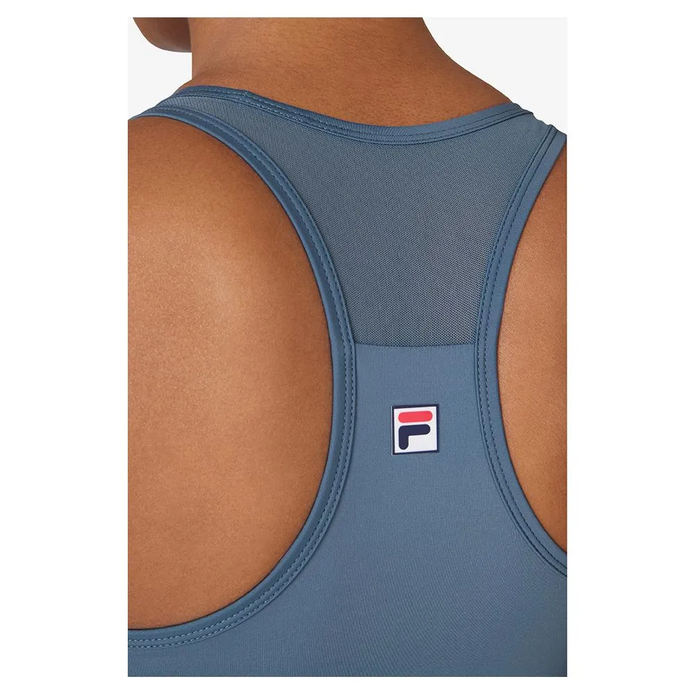 Women's Racerback Tennis Tank Elemental Blue