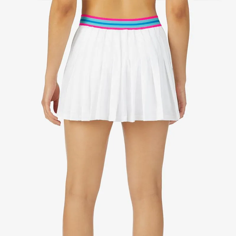 Women's Tie Breaker High Waist Tennis Skort