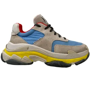 Women's Triple S Cloth Low Trainers Multi-Coloured Size EU 39 / UK 6