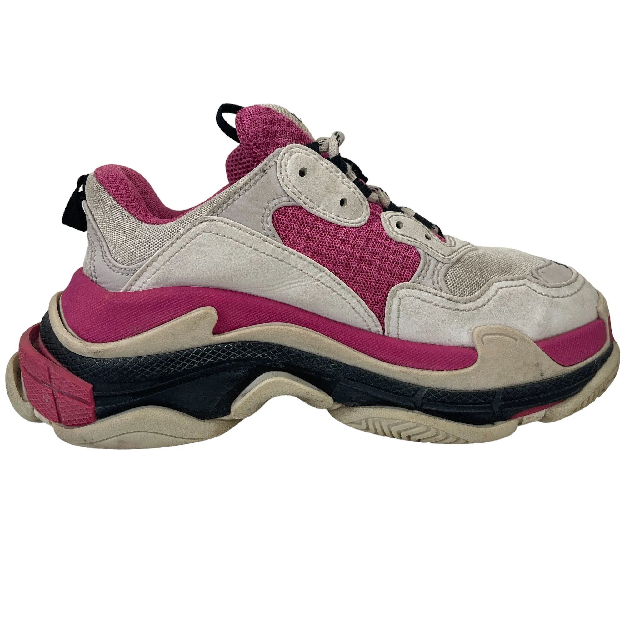 Women's Triple S Low Trainers Purple Size EU 37 / UK 4