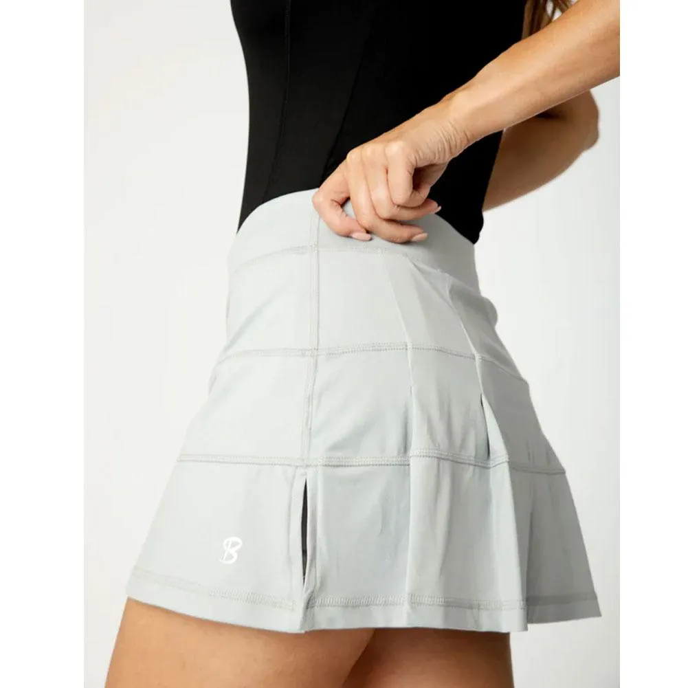 Women's UV Colors 14 Inch Tennis Skort Stone