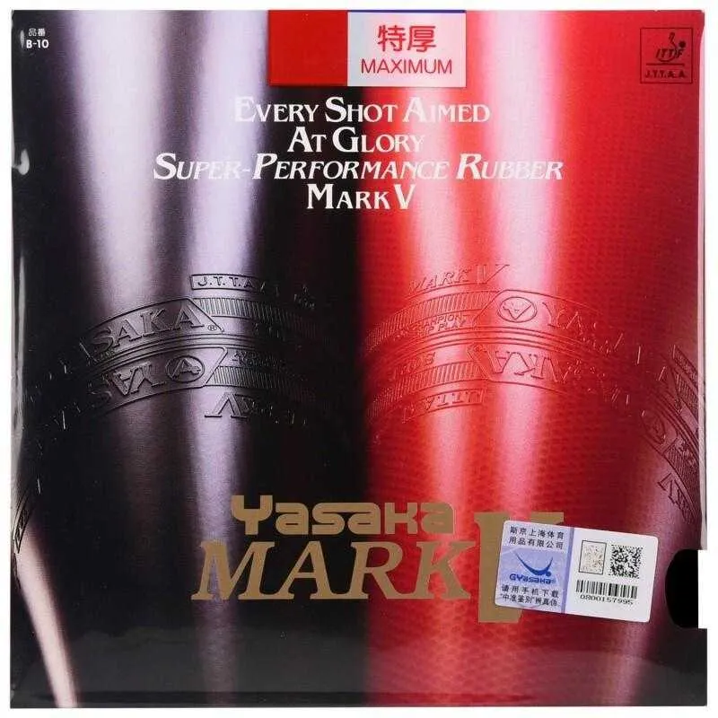 Yasaka Mark V Table Tennis Rubber