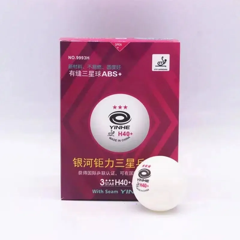 Yinhe H40  3-Star Table Tennis Balls with Seams