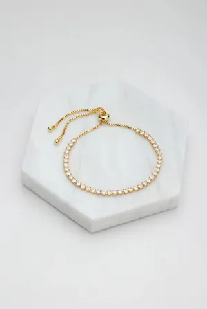 ZAFINO - NIKKI TENNIS BRACELET - GOLD